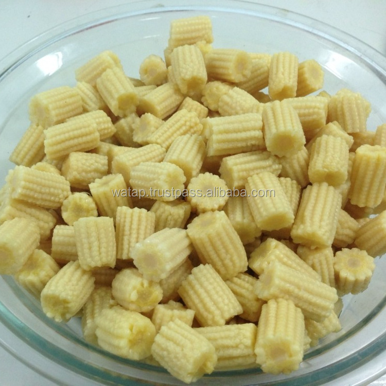 Hot Selling Sweet Taste Canned Whole Baby Corn in Syrup canned baby corn canned cut baby corn