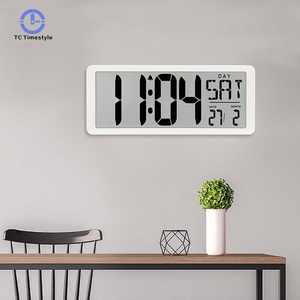 LED Digital Wall Clock Large Time Alarm Date Temperature Automatic Backlight Table Desk Watch Electronic Clocks Countdown Timer