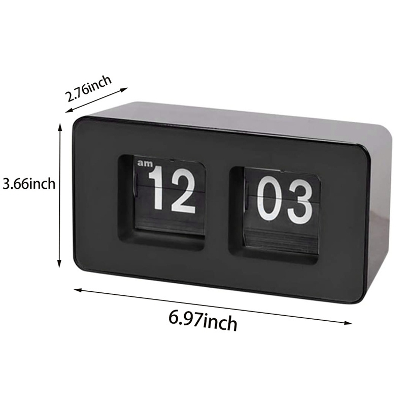 Automatic Flip Clock,Digital Page Down Clock,For Family Bedroom home decoration