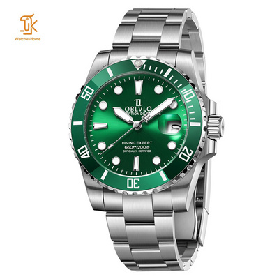 New High Quality Watch Men's Luxury 904L Stainless Steel Sapphire Glass Waterproof 3A Mechanical Watch