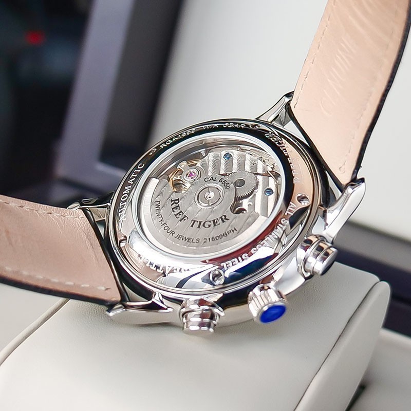 Newest Reef Tiger Luxury Automatic Hangzhou Movement Men's Relojs Wrist Mechanical Watch For Men