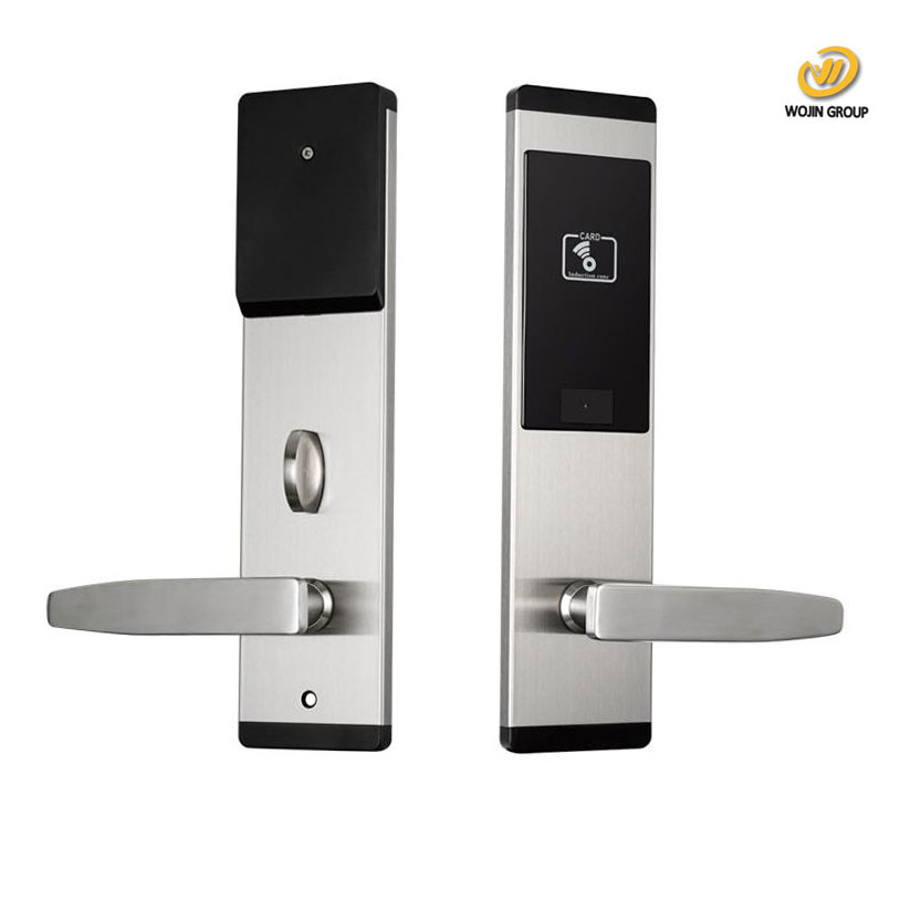 Eiysie ANSI mortise smart hotel room Hotel key card lock RFID hotel door lock with free management software