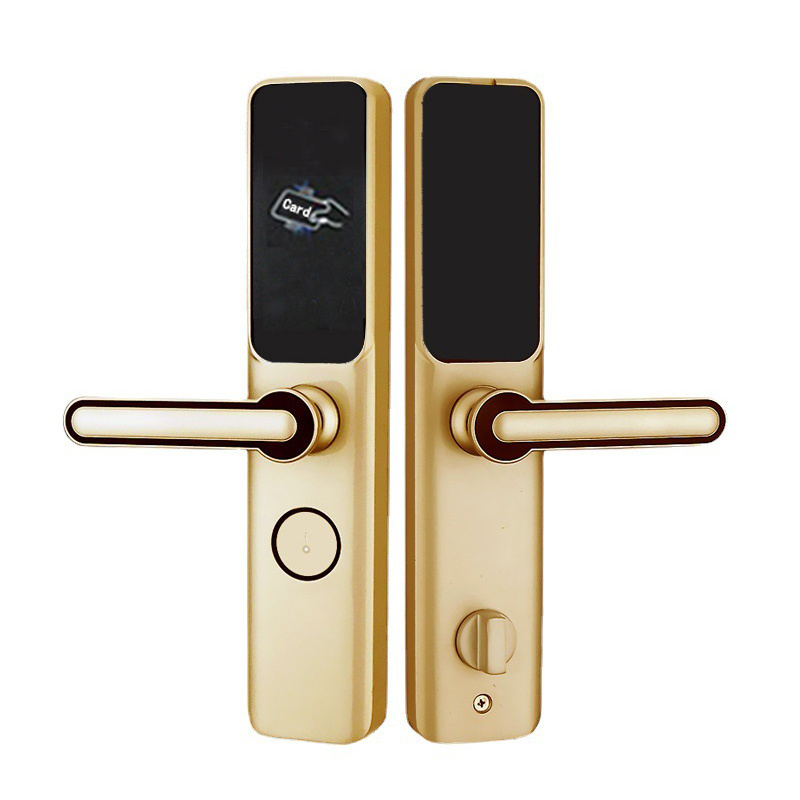 Wojin silver smart door lock hotel lock smart cheap price smart lock