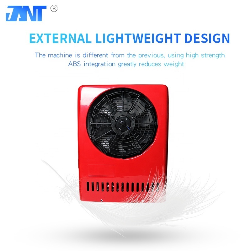 Factory Cheap Portable Truck Radiator 24V DC Electric Car Air Conditioner 12V excavator construction vehicle ac conditioner