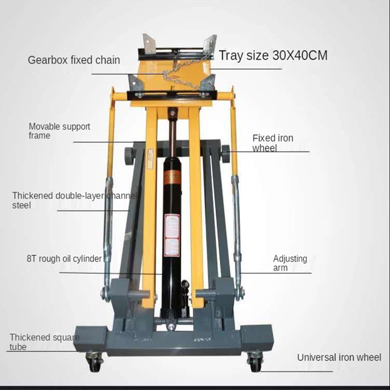 Gearbox carrier repair frame 2T gearbox low transporter automobile engine tray jack