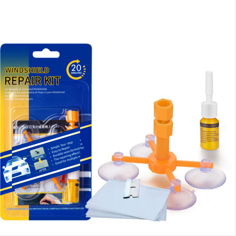 Glass repair agent car glass repair tool set front windshield specializing in cracks car repair fluid