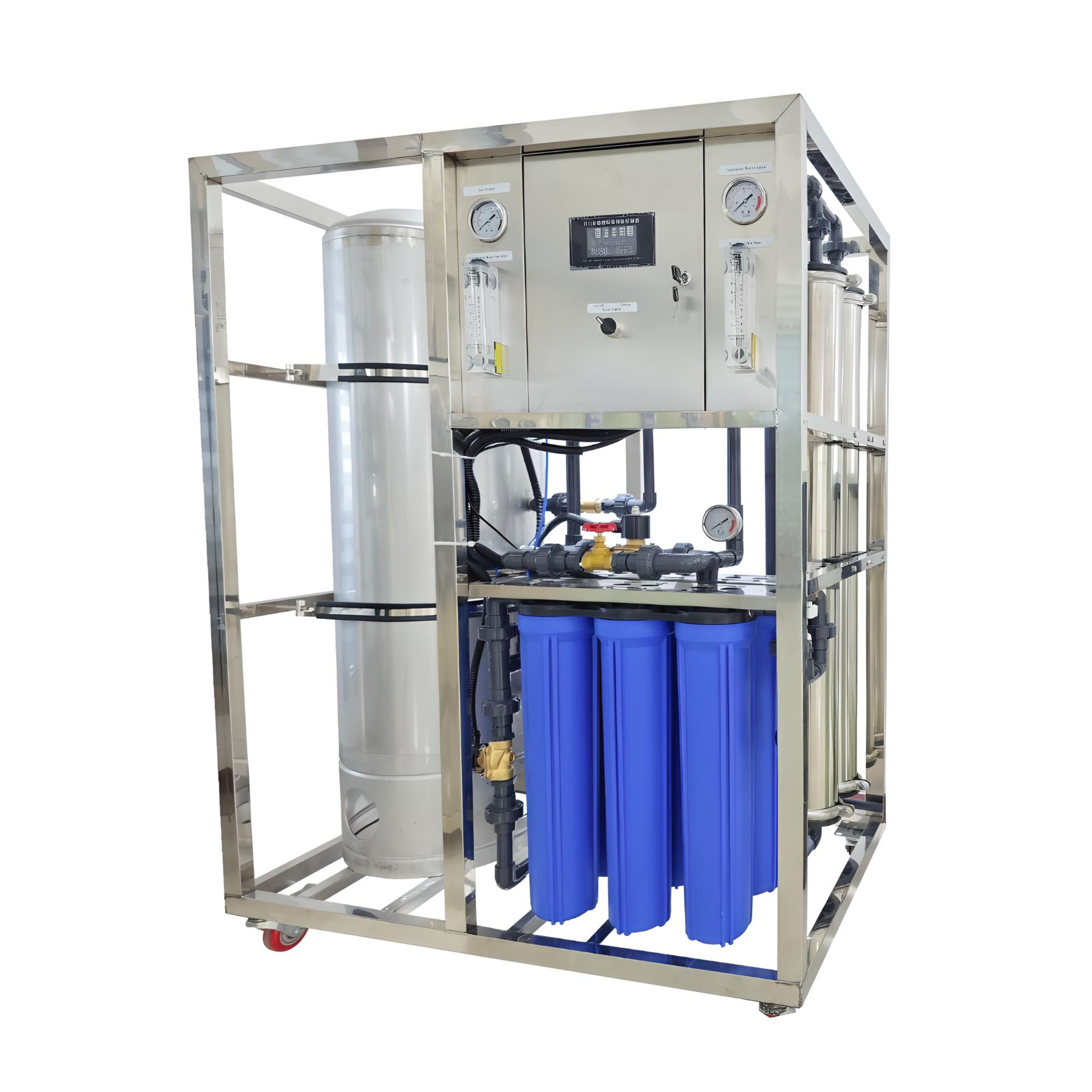 500L/H Simple Model Reverse Osmosis RO System Water Purification Machine for Manufacturing Plants