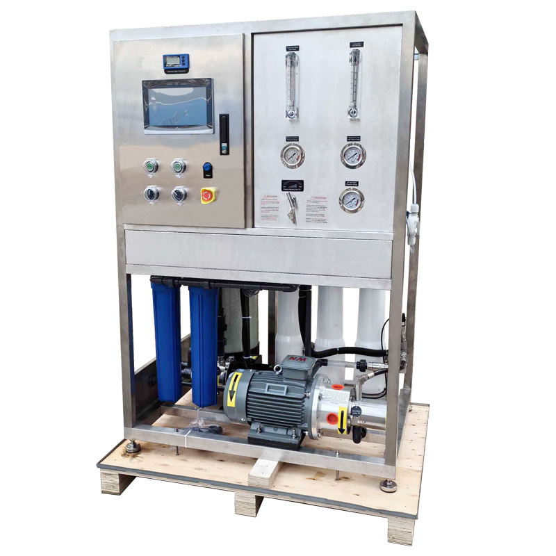 2507 duplex steel high pressure pump seawater desalination RO plant free maintenance watermaker for boat desalination machine