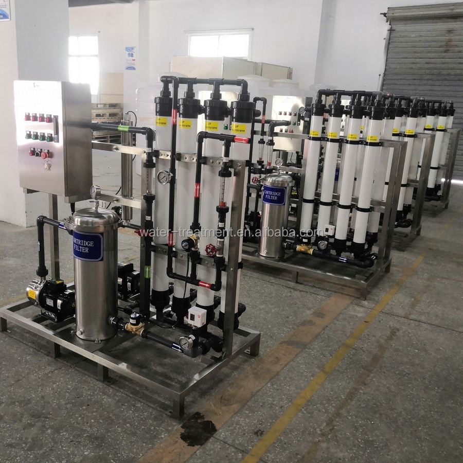 Ultra filtration system drink water treatment machinery irrigation mineral water UF equipment water purification machine