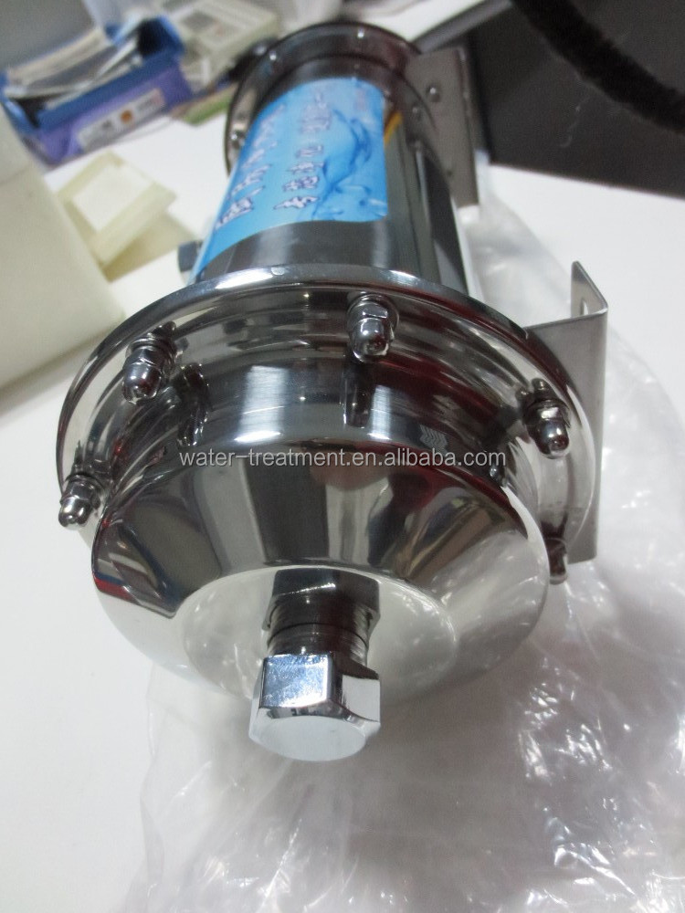 Stainless steel whole house water filter with UF membrane filter