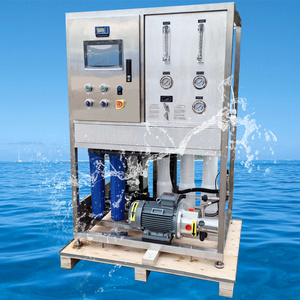 2507 duplex steel high pressure pump seawater desalination RO plant free maintenance watermaker for boat desalination machine