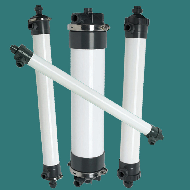 PVC, PVDF, PES hollow fiber UF membrane for water filtration and grey water recycling, liquid separation UF membrane module