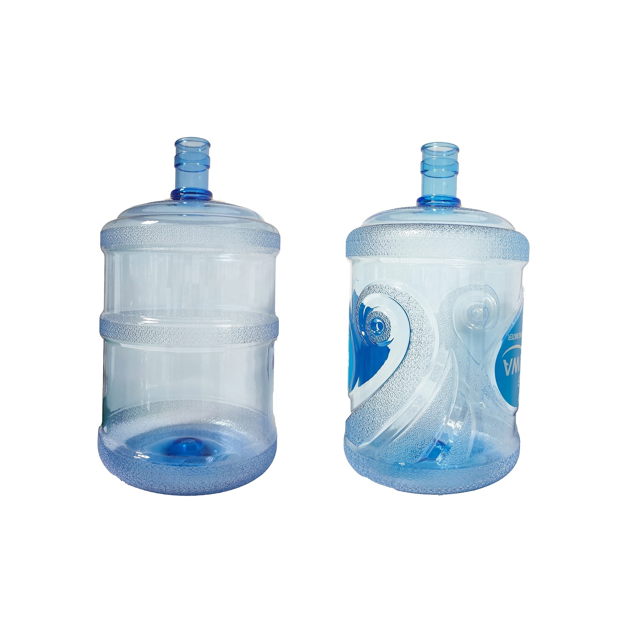 Chinese factory PC 5 gallon water bottles 18.9 liter plastic mineral bottle for water dispenser