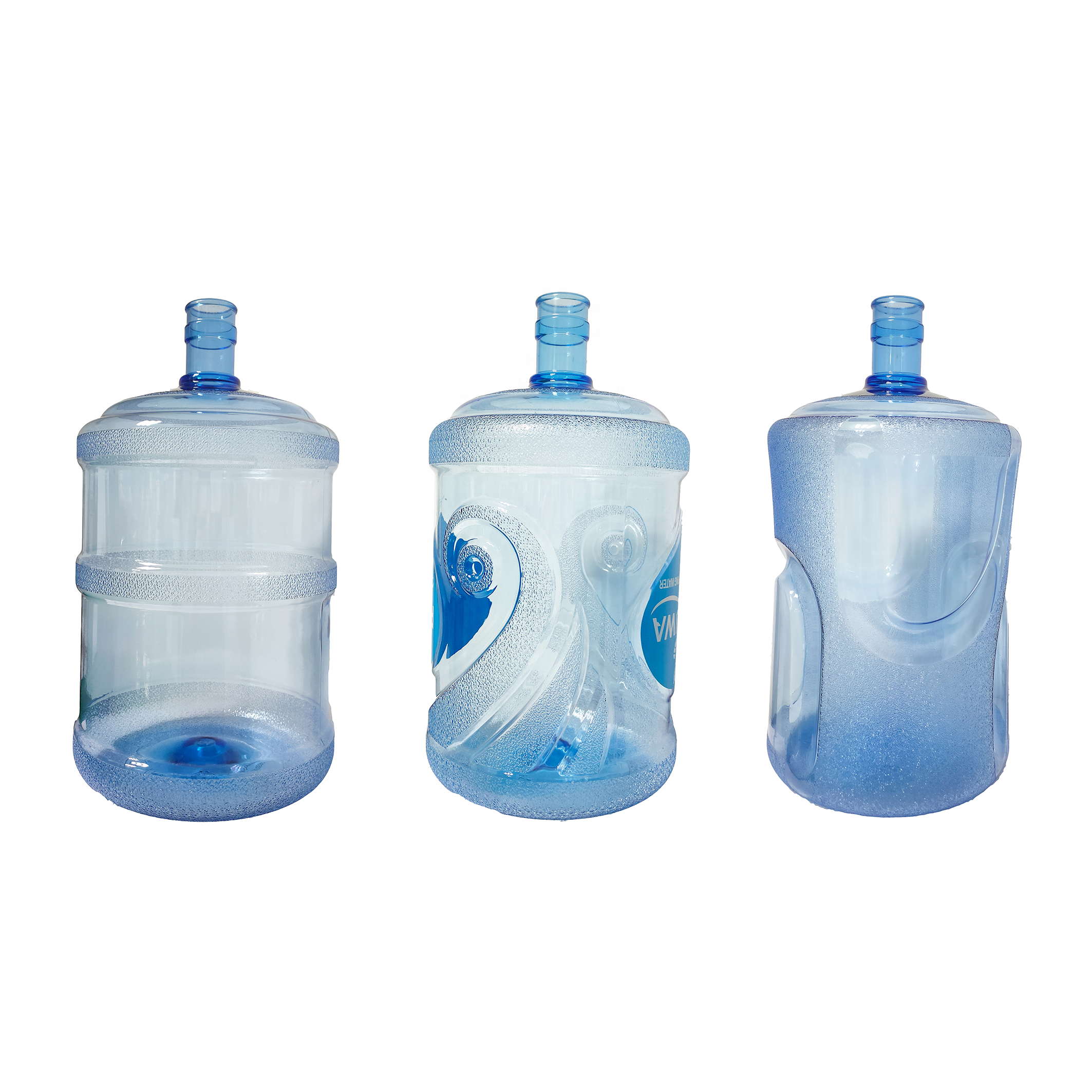 Chinese factory PC 5 gallon water bottles 18.9 liter plastic mineral bottle for water dispenser