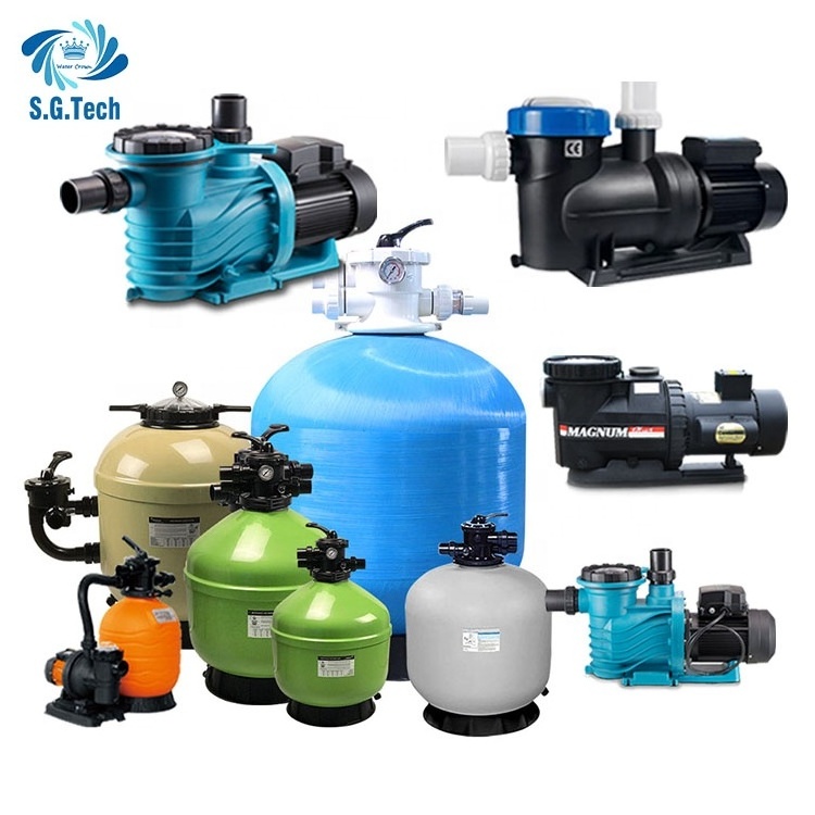 High Quality Sand filter with pump for swimming pool Combo Filter 0.5HP/0.75HP/1HP pump