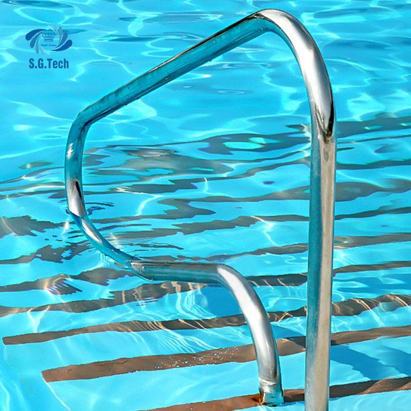 High Quality Durable 304/316 Stainless Steel Removable Swimming Pool Ladder Handrails Pool Accessories