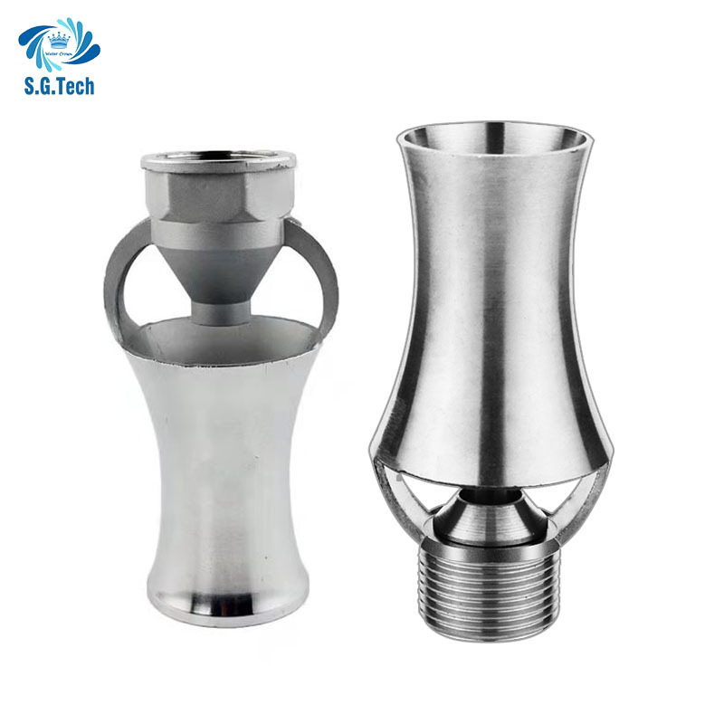 Water Crown Manufacturer Supply Adjustable Frost Tower Cedar Nozzle Outdoor Water Fountain Nozzle