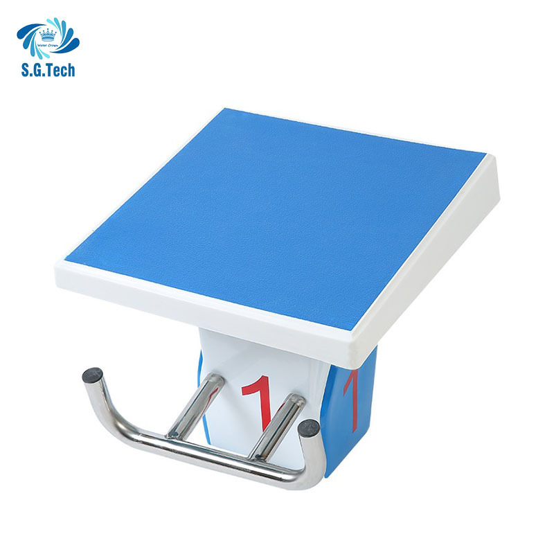 High Standard Portable Diving Board Stainless Steel Swimming Starting Block Pool Accessories