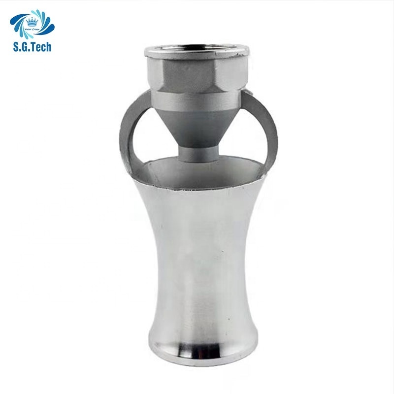 Outdoor Decoration Stainless Steel Directional Frost Tower Cedar Nozzle ALL SIZE for Fountain Projects