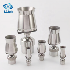 Water Crown High Quality Stainless Steel Adjustable Frost Tower Cedar Fountain Nozzle for Outdoor Garden