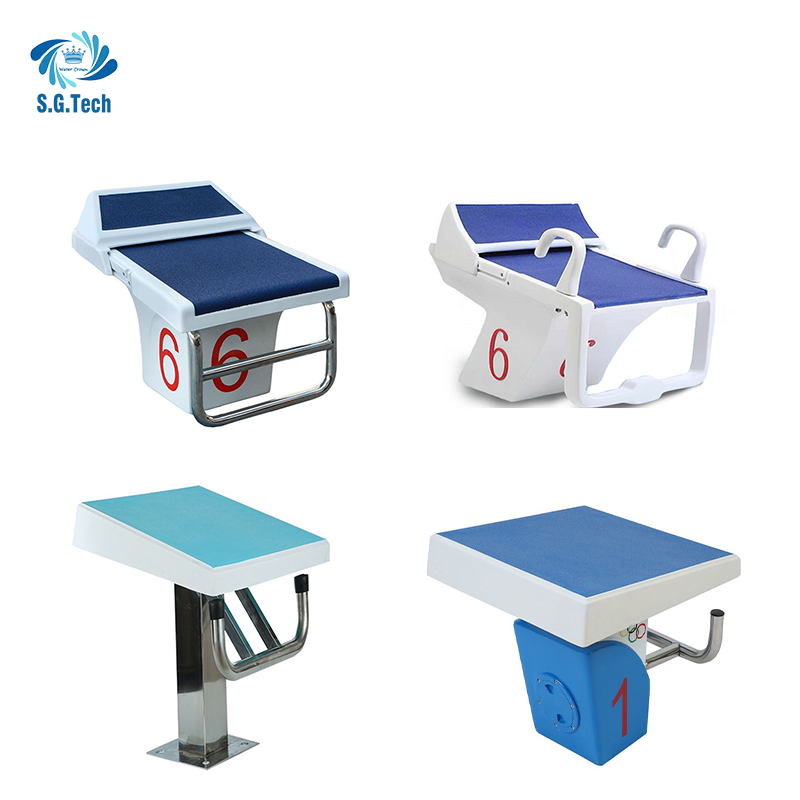 Guangdong Water Crown Running Starting Blocks High Quality Starting Blocks For Sale Pool Accessories