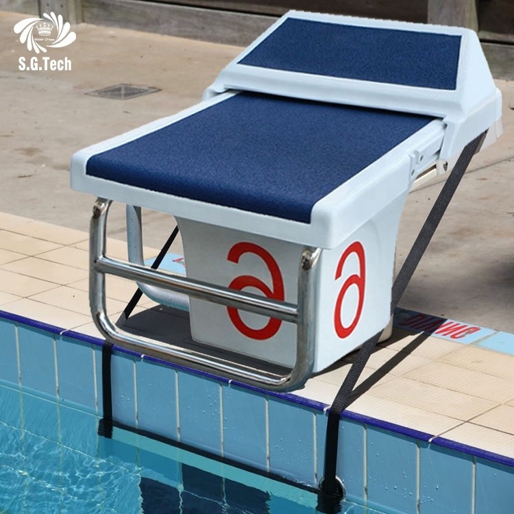 Guangdong Water Crown Starting Blocks And Timing For Swimming Pool Accessories And Equipment