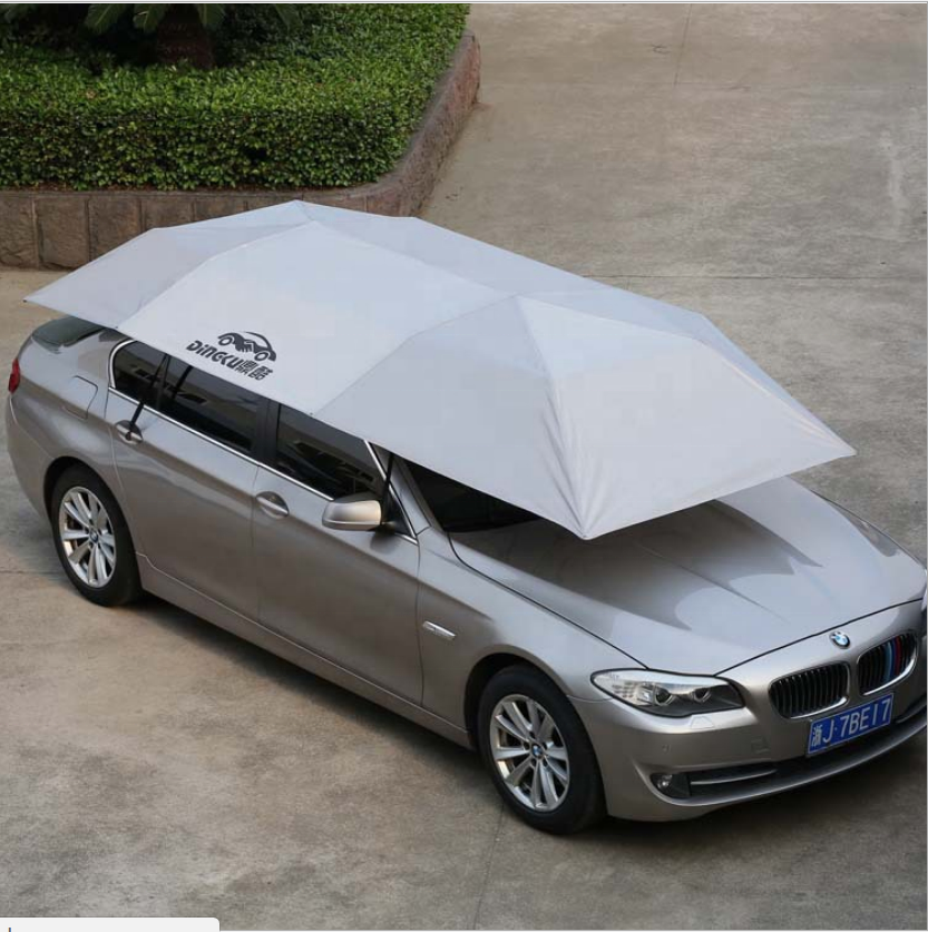 The Latest 2018 Fully Automatic Car Tent Movable Sun Shade Umbrella Dust-Proof Awning Sun-Proof Car Umbrella With Remote Control