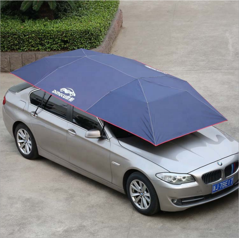 The Latest 2018 Fully Automatic Car Tent Movable Sun Shade Umbrella Dust-Proof Awning Sun-Proof Car Umbrella With Remote Control