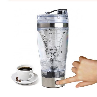 USB Rechargeable Protein Shaker Bottle / Portable Mixer Sports Electric Protein Shaker Water Bottle Cup