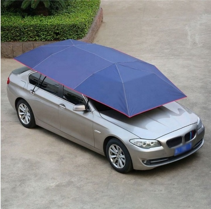 Auto Electronic Smart Automatic Sun Cover Sunshade Car Umbrella Shade Automatic Portable Remote Electronic Smart Easy Control Ca