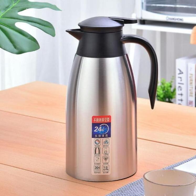 Thermos tea coffee pot / double vacuum flask vacuum travel pot / airpot thermal coffee carafe