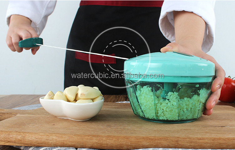 Multi-function Hand Held Meat Food Processor, Manual Swift Chopper, food mince chopper blender Twist vegetable Chopper