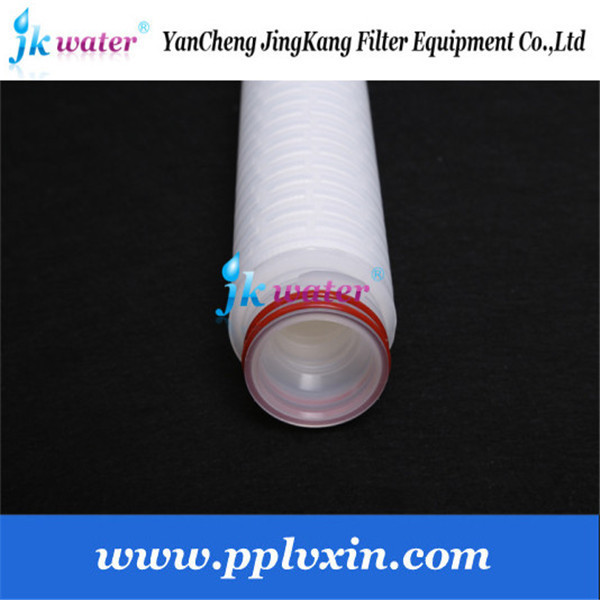 PTFE/NYLON/PVDF/PP high flow pp pleated filter cartridge for water filtration