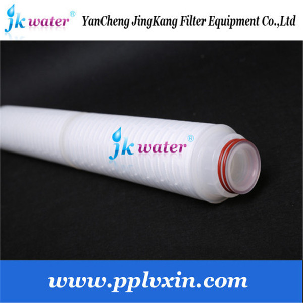 PTFE/NYLON/PVDF/PP high flow pp pleated filter cartridge for water filtration