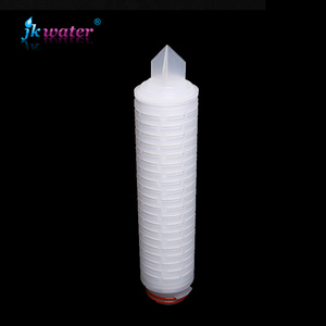 Good quality 10" 20" inch polypropylene pleated filter cartridge with fin