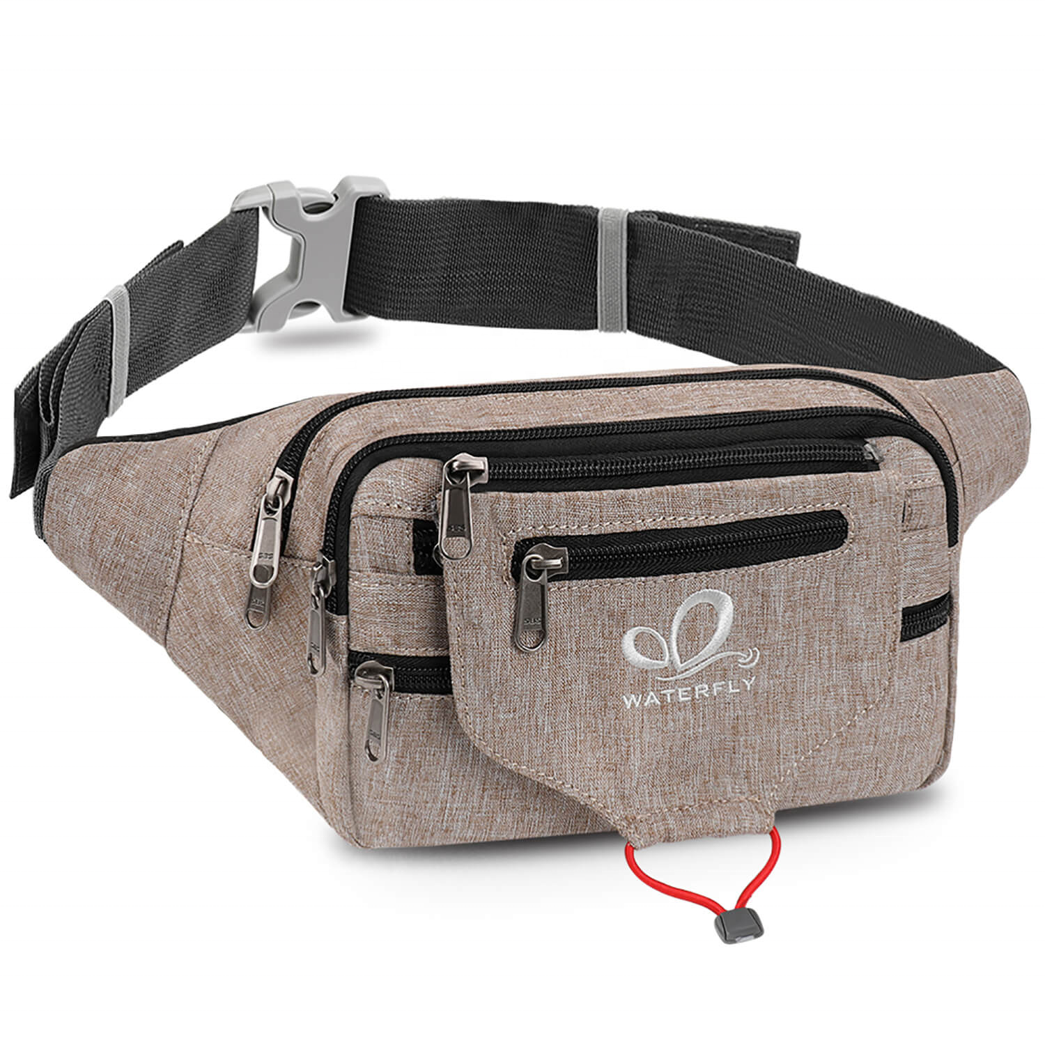 Travel Outdoor Sports Activities Multifunctional Women Men Waterproof Larger Capacity Hidden Extension Strap Bum Waist Bag