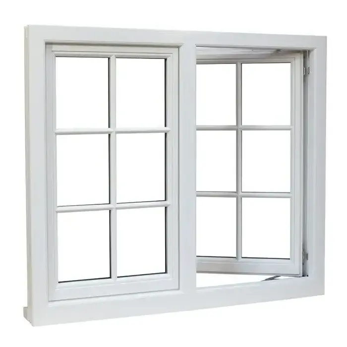 New american style passive house jalousie aluminium double glazed windows and doors