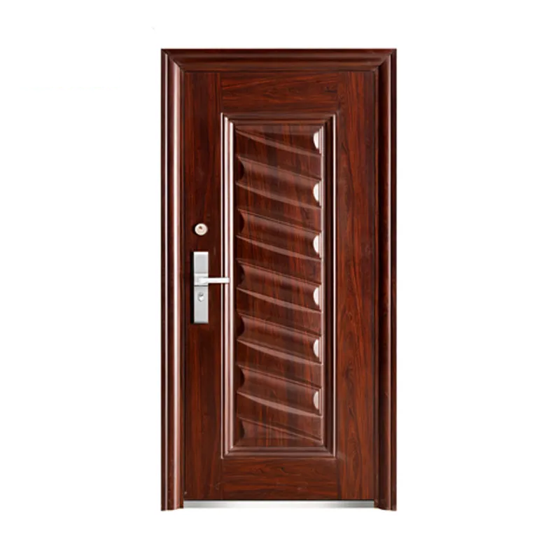 China Factory High Quality Security Exterior Waterproof  Steel Doors Front Entry Metal Door