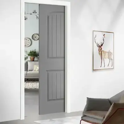 Modern interior sliding wooden pocket door sliding for bedroom