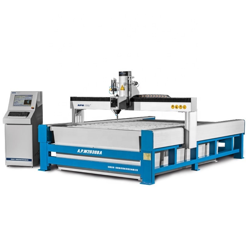 High speed cnc water jet steel cutting machine