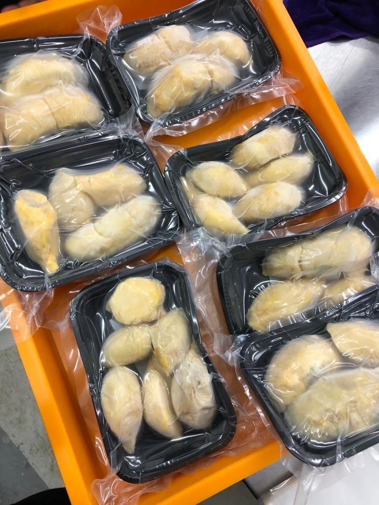 D24 Sultan Durian Made In Malaysia Frozen Pulp Durian Fruit IQF Fresh Whole Piece HACCP IQF Frozen Fruit Durian Fresh Tropical