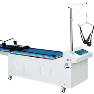 Auxiliary therapeutic cervical and lumbar traction bed traction equipment for hospital bed