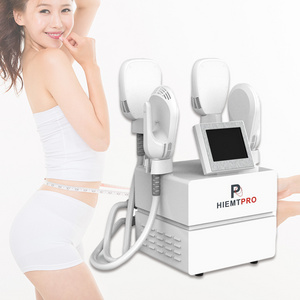 Hiemt Pro 4 Handles Muscle Massager Weight Loss Muscle Stimulate High Intensity EMS Electromagnetic Muscle Slimming Machine