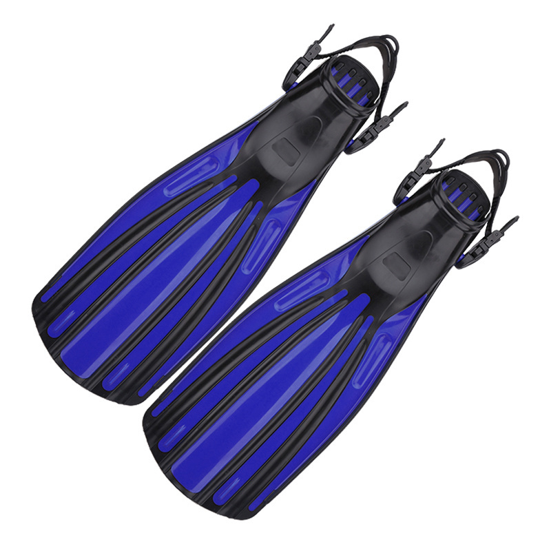 Aloma Hot selling insurance diving flipper adjustable strap firm swim long scuba diving fins