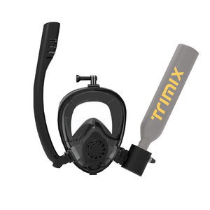 Trimix Lung Tank with Snorkeling Mask 0.5L Factory Price Diving Oxygen Tank Scuba Oxygenation Tank For Diving Cylinder Mask