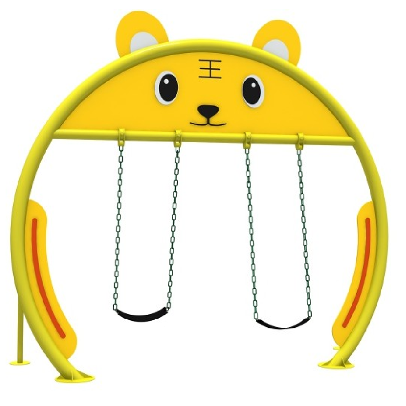 Outdoor Playground Swing Set Outdoor Metal Swing Kids Playground Equipment Garden Swing For Children