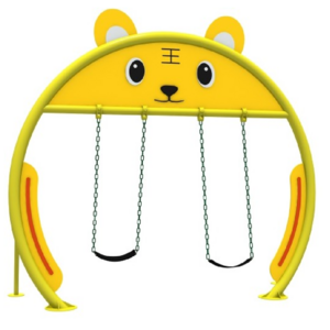 Hot Sale Factory Price Playground Swing Toddler Outdoor Plastic Swing Set for Children Park Swing