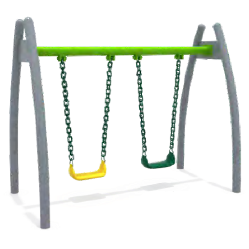 Cheap Price Outdoor Playground Plastic Kids Swings Children Swing Sets for Toddler