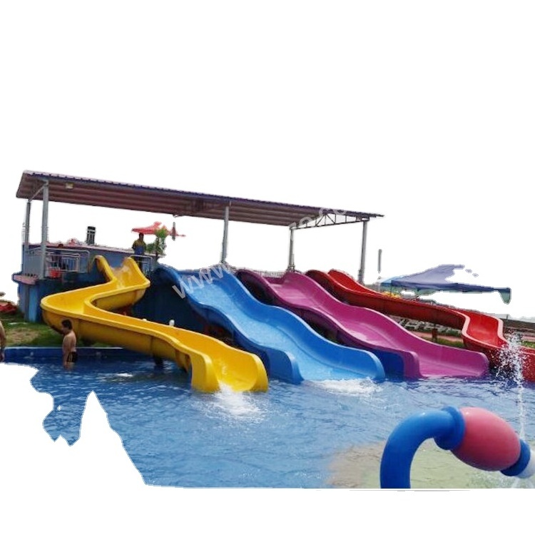 Used swimming pool slide, Cheap prices water park fiberglass big water slides for sale