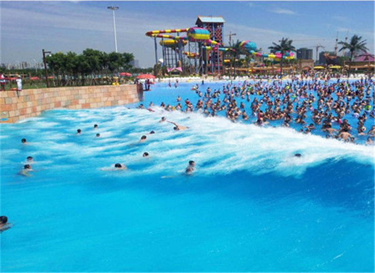 Water Play Facilities Amusement Park Tsunami Wave Pool Water Park Wave Pool Machine